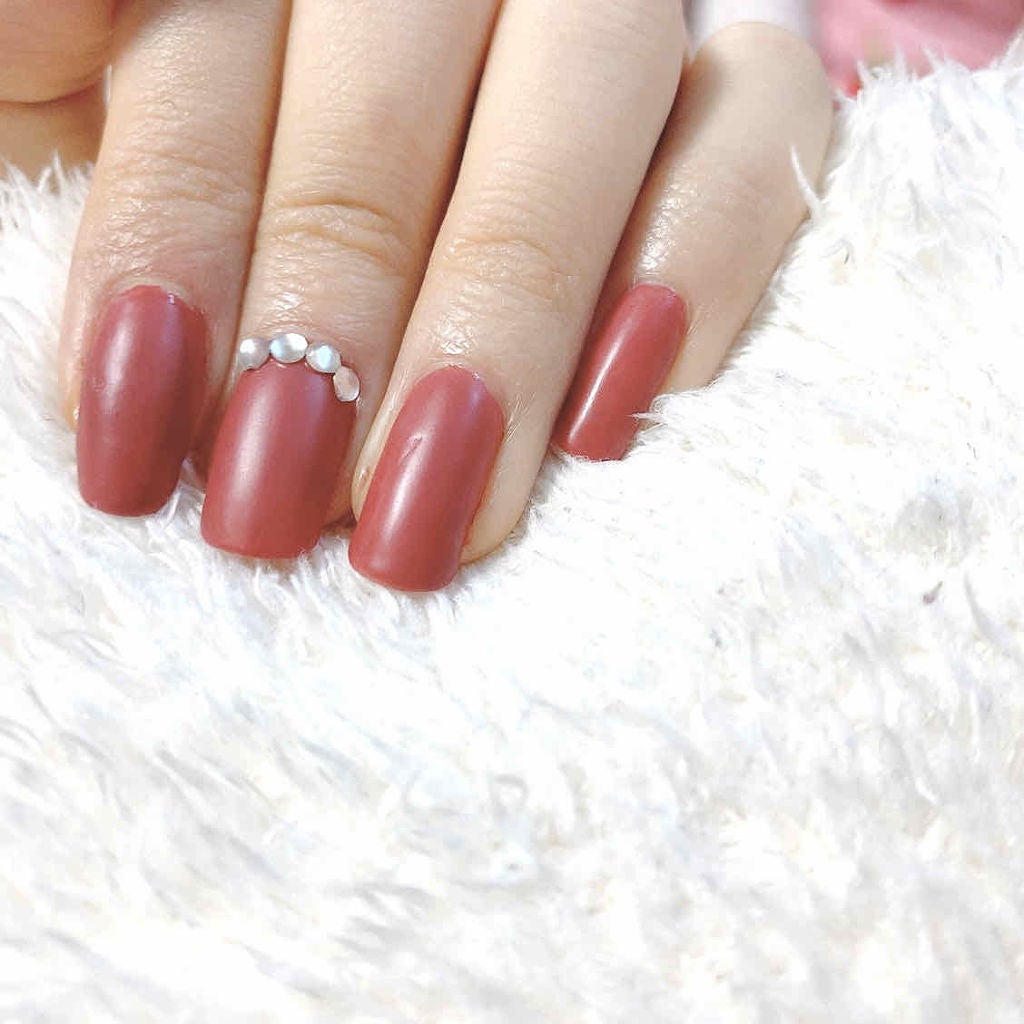 AT トップコート マットフィニッシュ/Art Collection/ネイルトップコートを使ったクチコミ(2枚目)