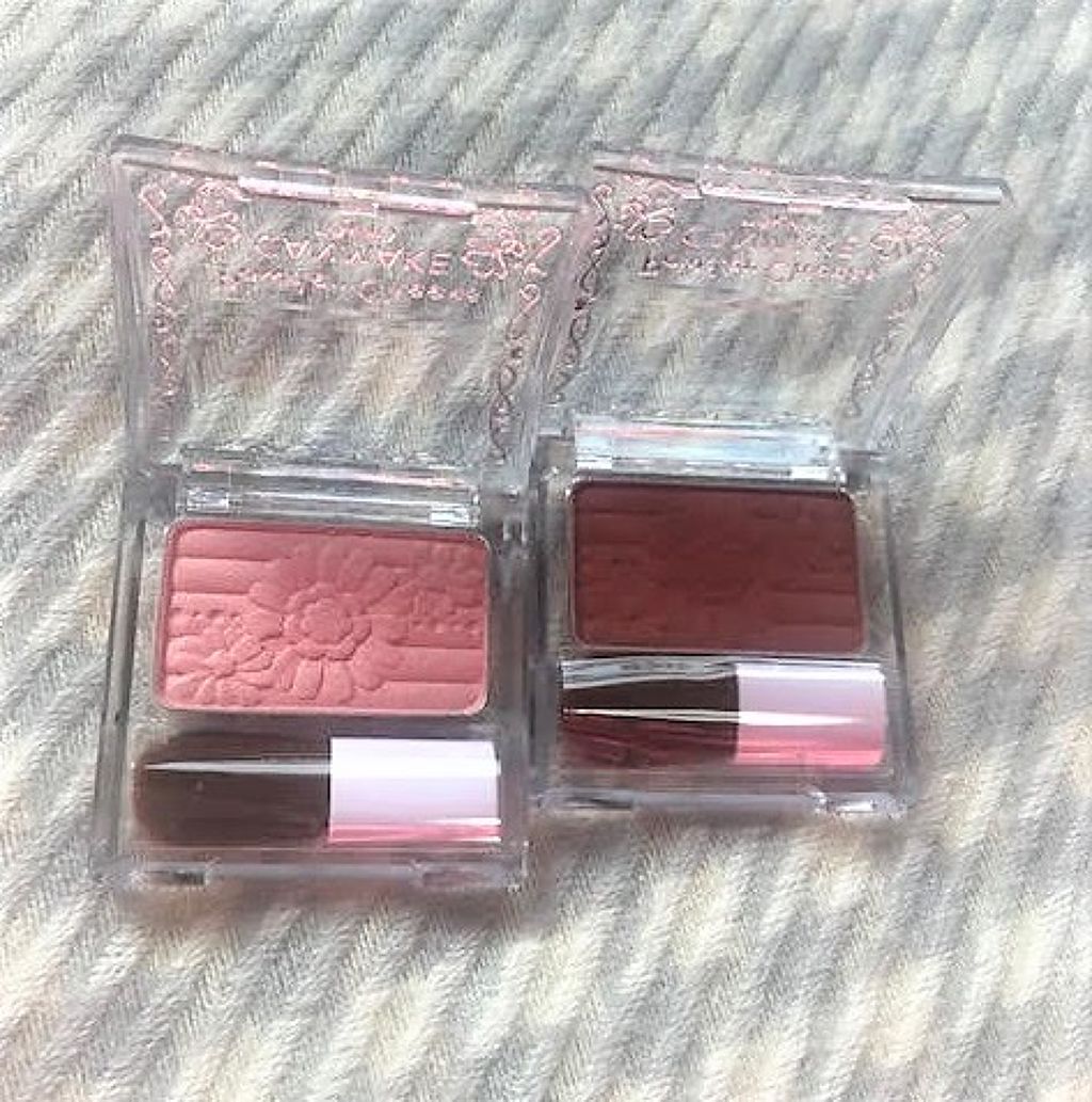 【旧品】パウダーチークス/キャンメイク/パウダーチークを使ったクチコミ(1枚目)