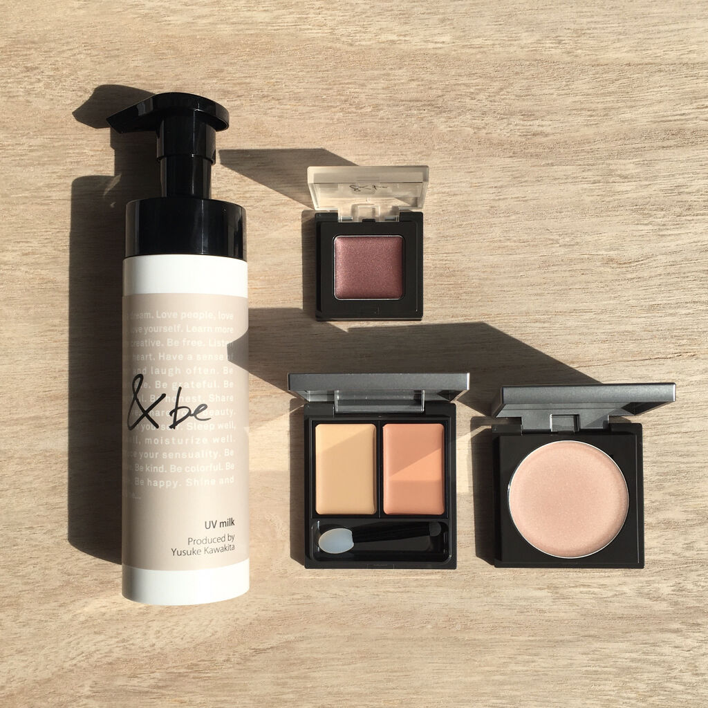 &be グロウハイライター/＆be/クリームハイライトを使ったクチコミ（1枚目）