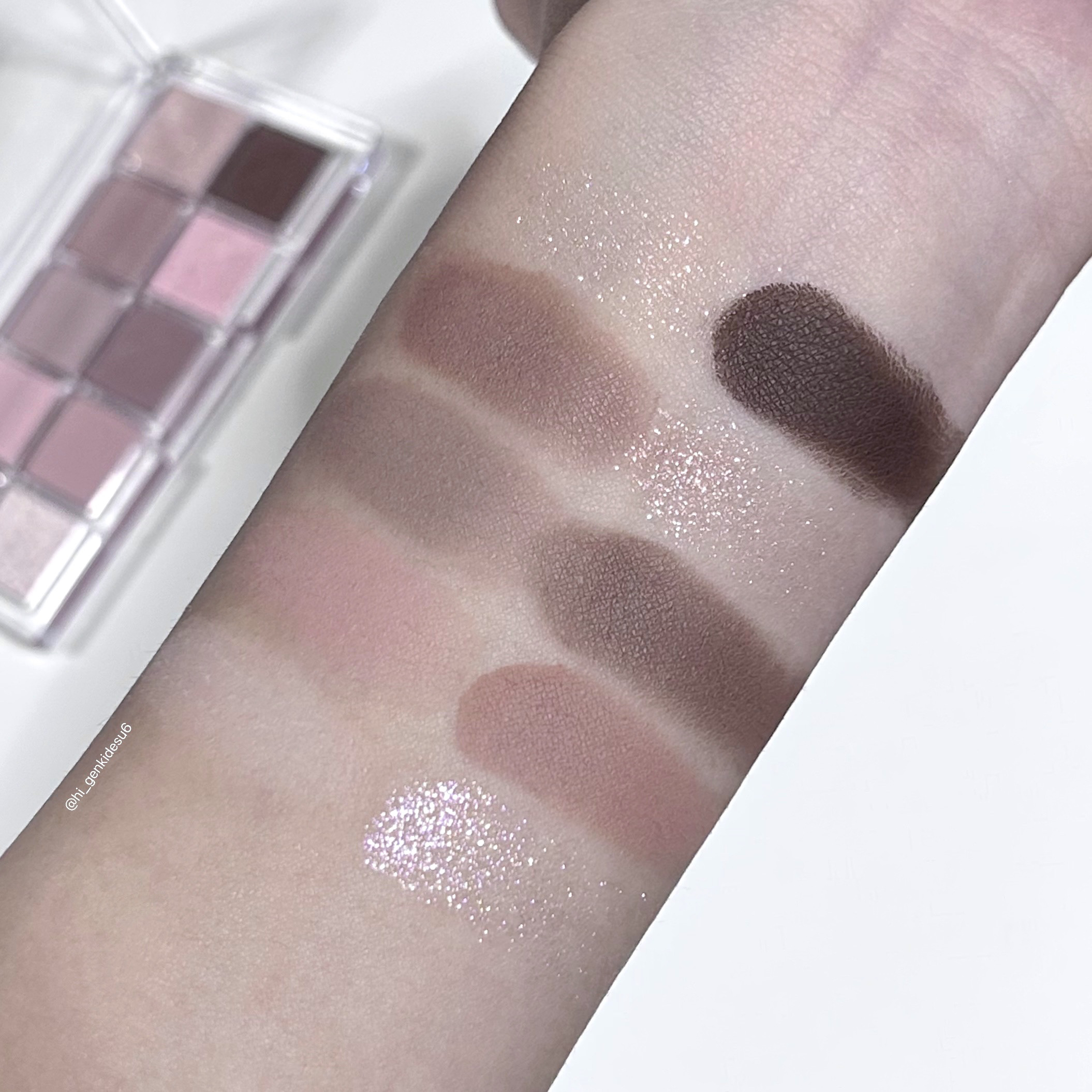 エッセンシャルアイパレット/BBIA/マルチパレットを使ったクチコミ（2枚目）