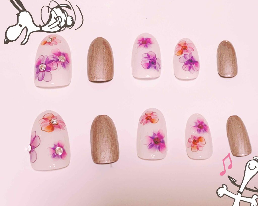 ネイルシール/NAILTOWN/ネイルシールを使ったクチコミ（1枚目）