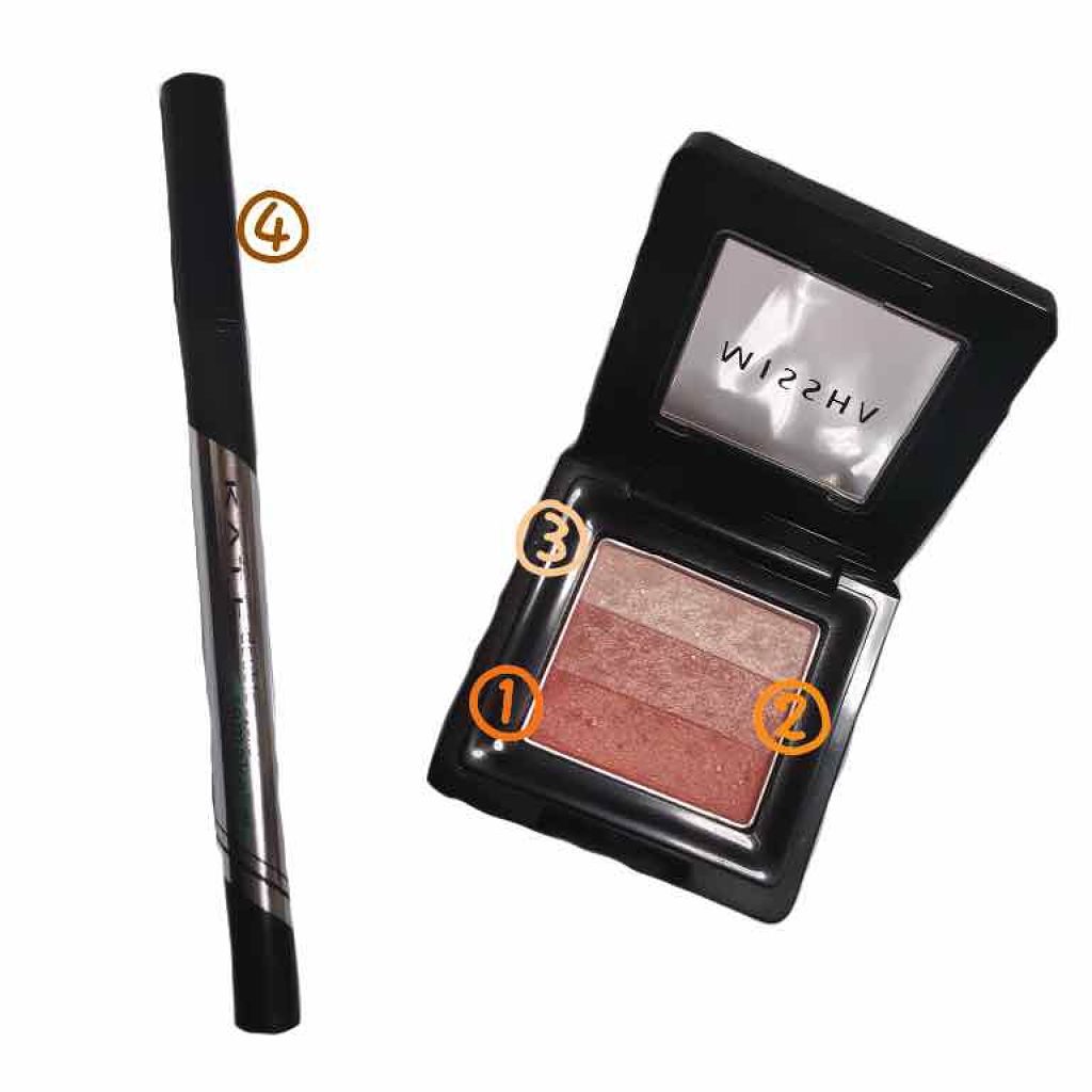 ダブルラインフェイカー/KATE/リキッドアイライナーを使ったクチコミ（3枚目）