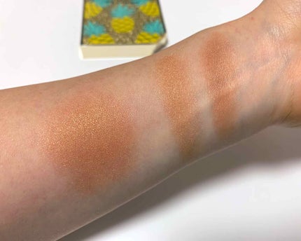 パイナップル パラダイス ブロンザー&ハイライティング デュオ/Too Faced/ブロンザーを使ったクチコミ(3枚目)