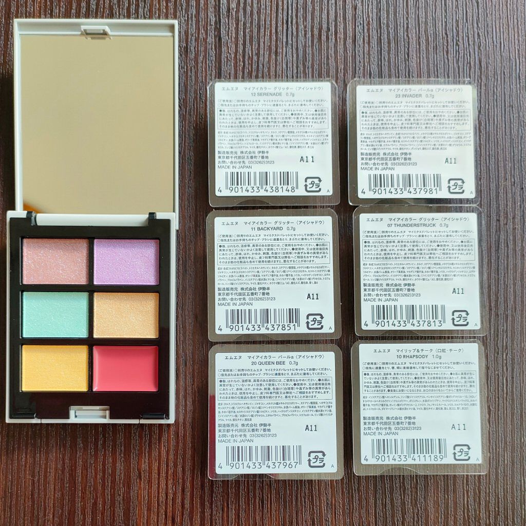 MY MIXED PALETTE 6色カスタムパレット 10 RHAPSODY/MN/マルチパレットを使ったクチコミ（3枚目）