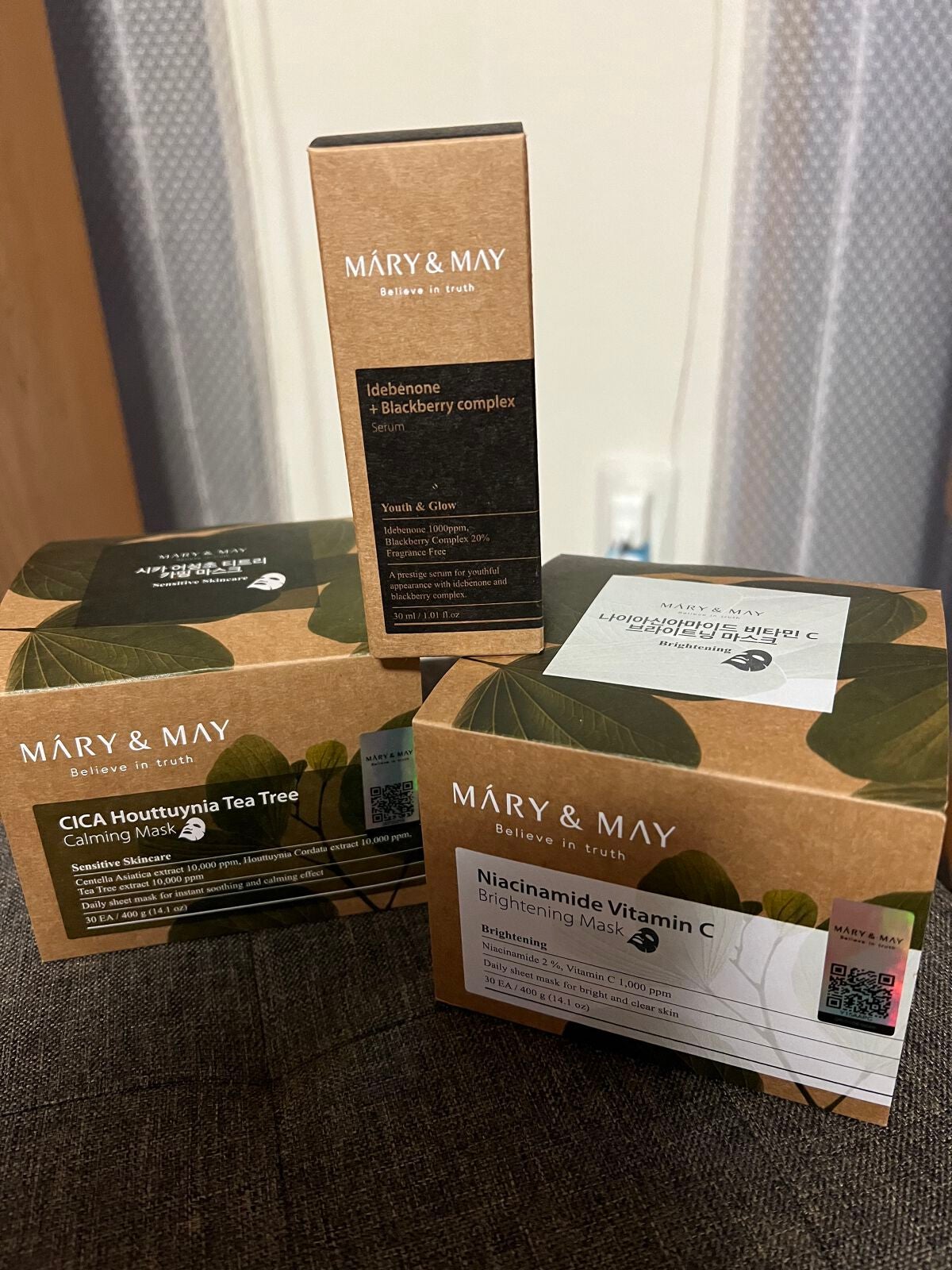 シカドクダミ+ティーツリーカーミングマスク/MARY&MAY/シートマスク・パックを使ったクチコミ(1枚目)