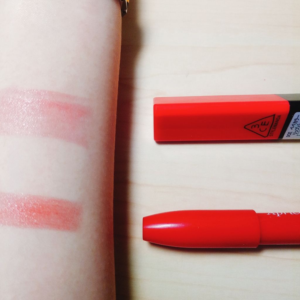 アプリコット スティックグロス/ETUDE/リップグロスを使ったクチコミ(2枚目)