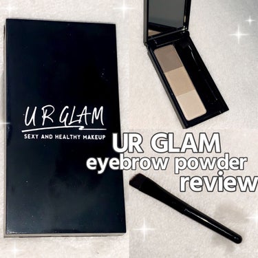 UR GLAM　EYEBROW POWDER/U R GLAM/パウダーアイブロウを使ったクチコミ（1枚目）