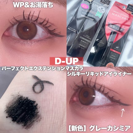 パーフェクトエクステンション マスカラ/D-UP/マスカラを使ったクチコミ(1枚目)