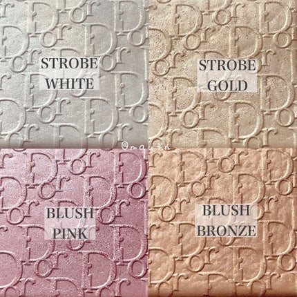 【旧】ディオール バックステージ フェイス グロウ パレット/Dior/ハイライトを使ったクチコミ(4枚目)