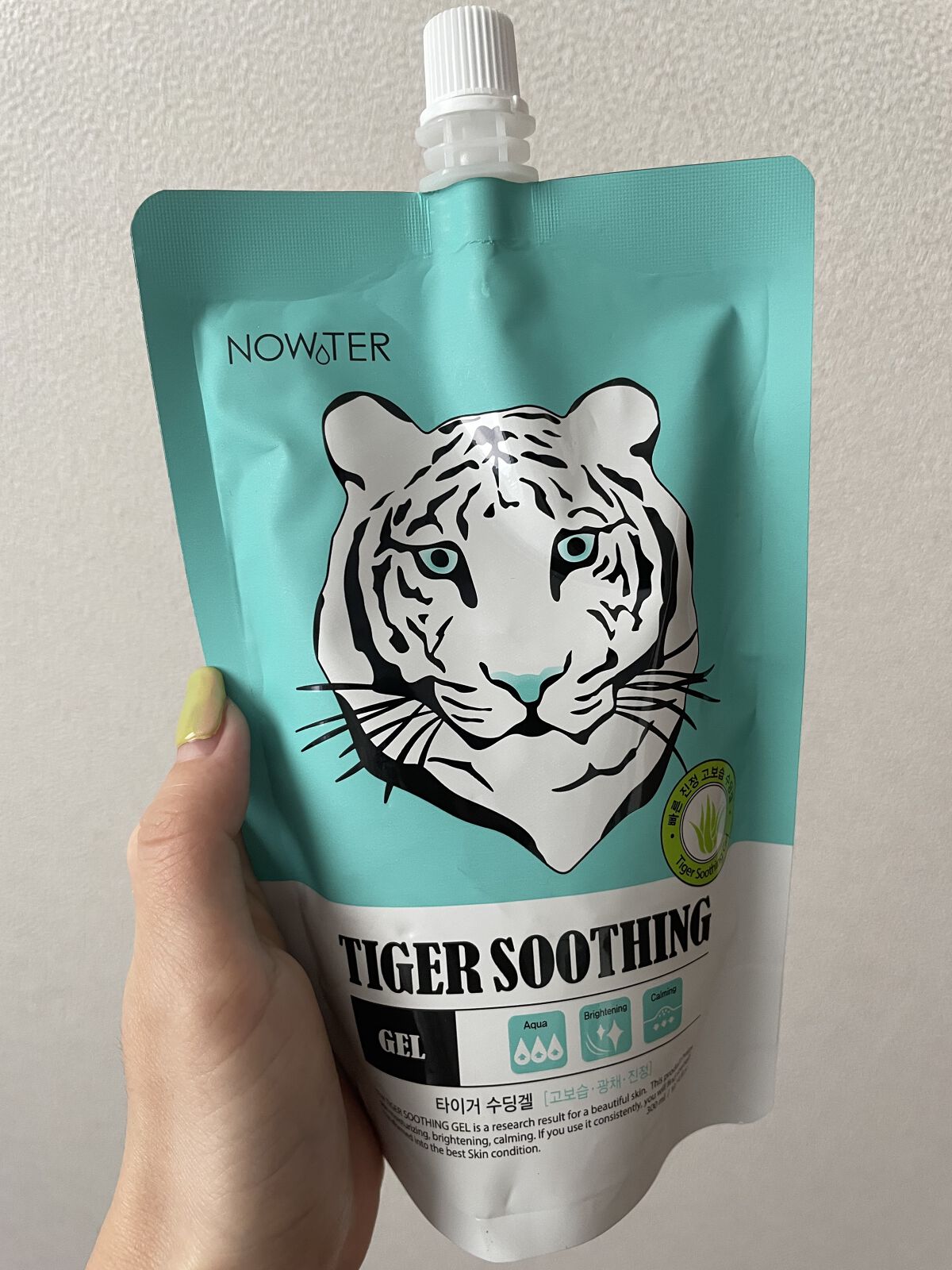 タイガースージングジェル/NOWATER/フェイスクリームを使ったクチコミ（1枚目）
