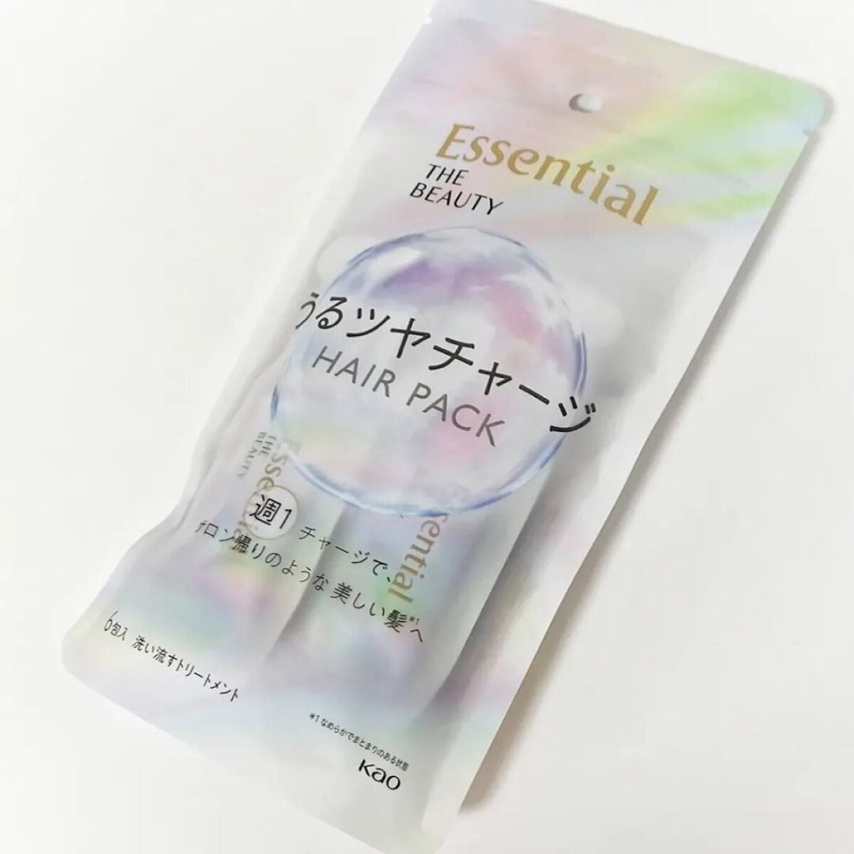 ザビューティ うるツヤチャージヘアパック/エッセンシャル/ヘアマスク・ヘアパックを使ったクチコミ(2枚目)