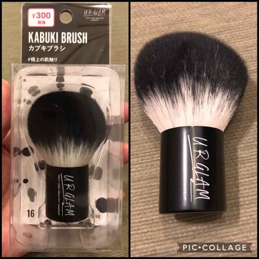 UR GLAM　KABUKI BRUSH（カブキブラシ）/U R GLAM/メイクブラシを使ったクチコミ（1枚目）