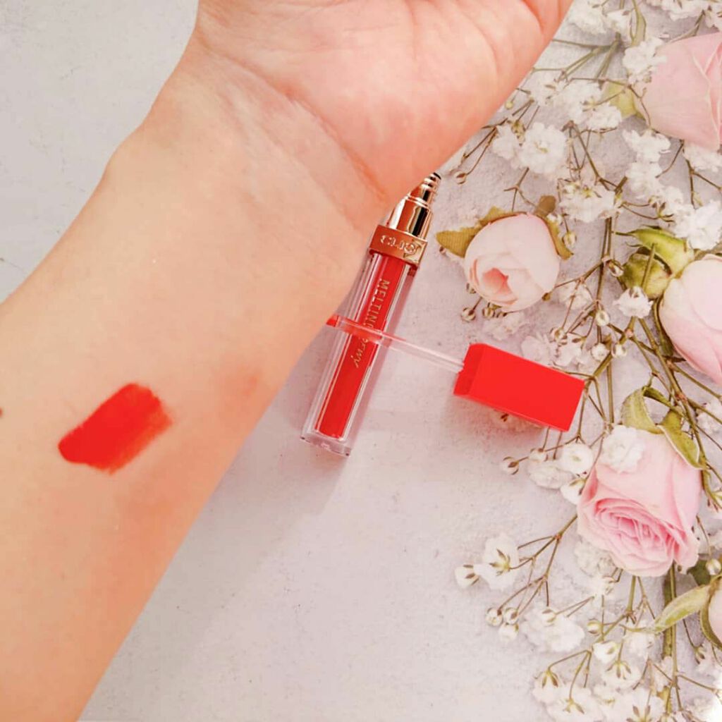 メルティングデューイティント/CLIO/口紅を使ったクチコミ（2枚目）