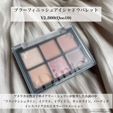ブラーフィニシュシャドウパレット/Dinto/アイシャドウパレットを使ったクチコミ(2枚目)