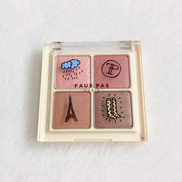 MOTD シャドーパレット MOTD 2号 キラキラレイン/FAUX PAS PARIS/アイシャドウパレットを使ったクチコミ（2枚目）