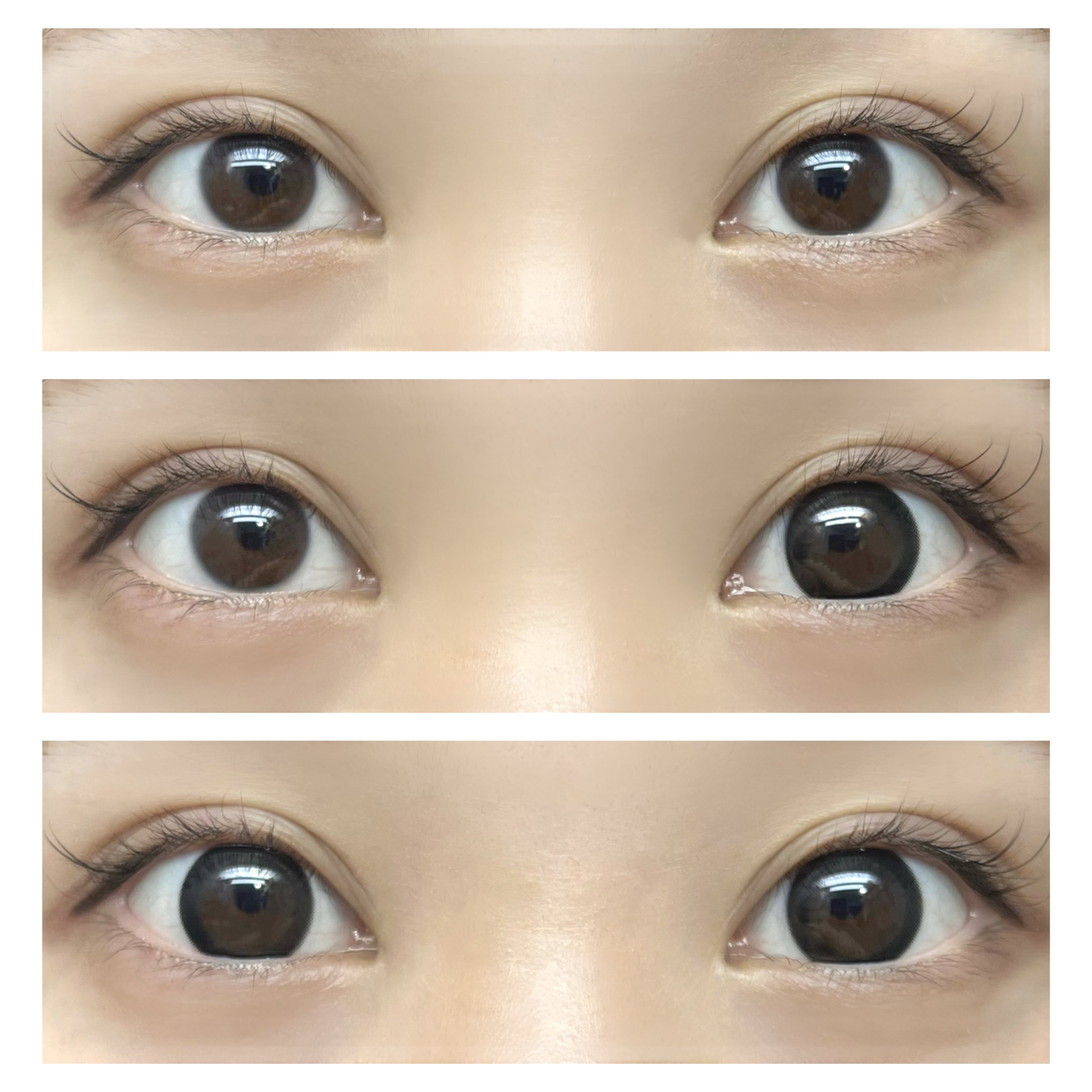 エバーカラーワンデーミリモア あまえんぼカカオ/エバーカラー/ワンデー（１DAY）カラコンを使ったクチコミ（2枚目）