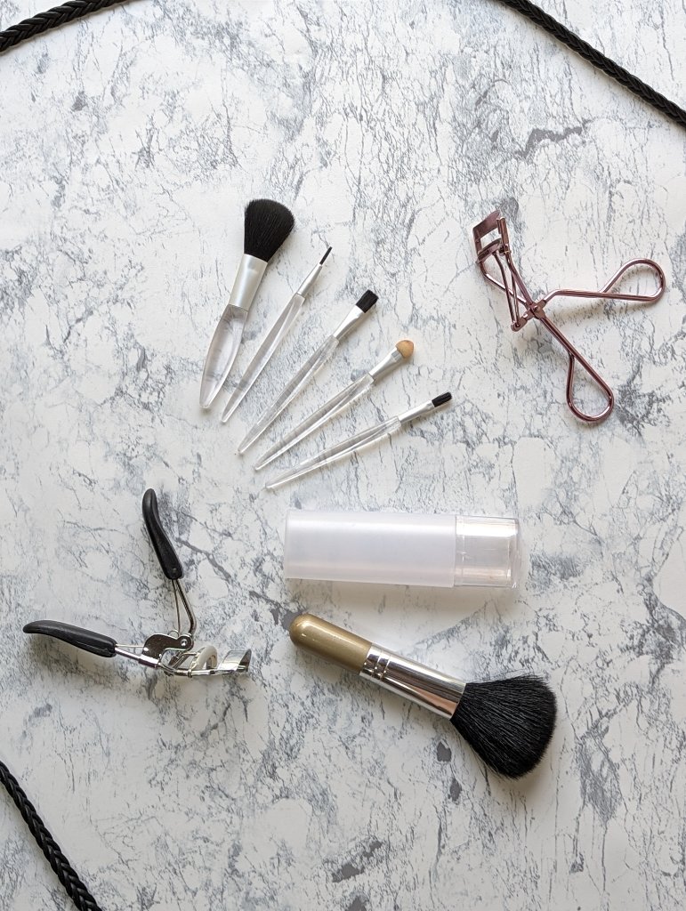 パウダーブラシ(ヤギ毛)/志々田清心堂/メイクブラシを使ったクチコミ（2枚目）