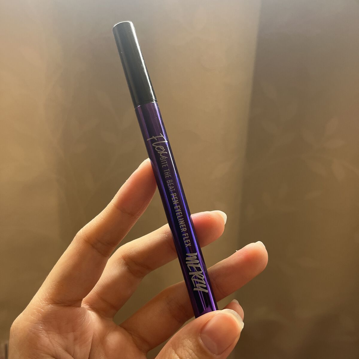 バイト ザ ビート ペン アイライナー フレックス PF1. ハードブラック/MERZY/リキッドアイライナーを使ったクチコミ（1枚目）