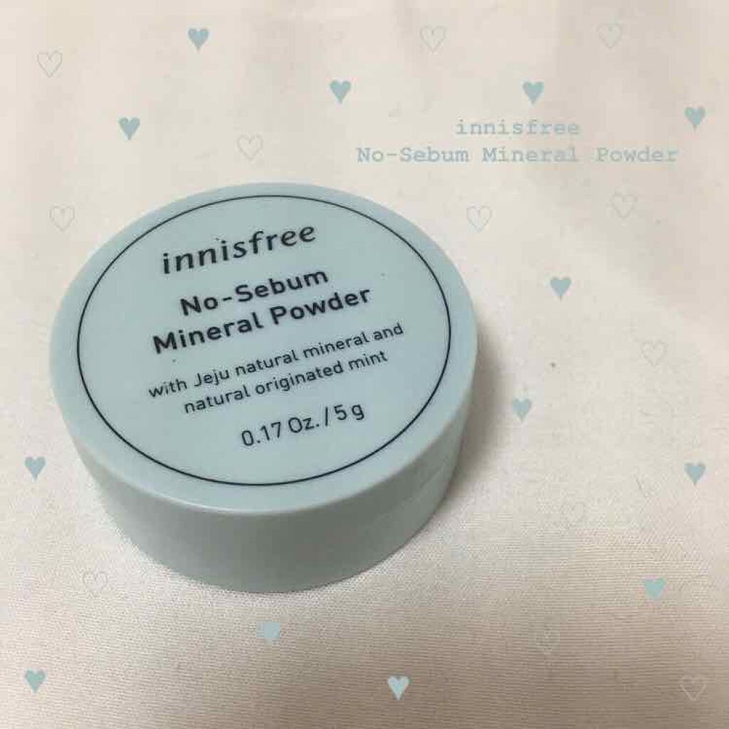 ノーセバム ミネラルパウダー/innisfree/ルースパウダーを使ったクチコミ（1枚目）