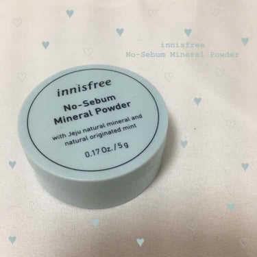 ノーセバム ミネラルパウダー/innisfree/ルースパウダーを使ったクチコミ（1枚目）