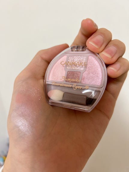 プランぷくコーデアイズ/キャンメイク/パウダーアイシャドウを使ったクチコミ(4枚目)