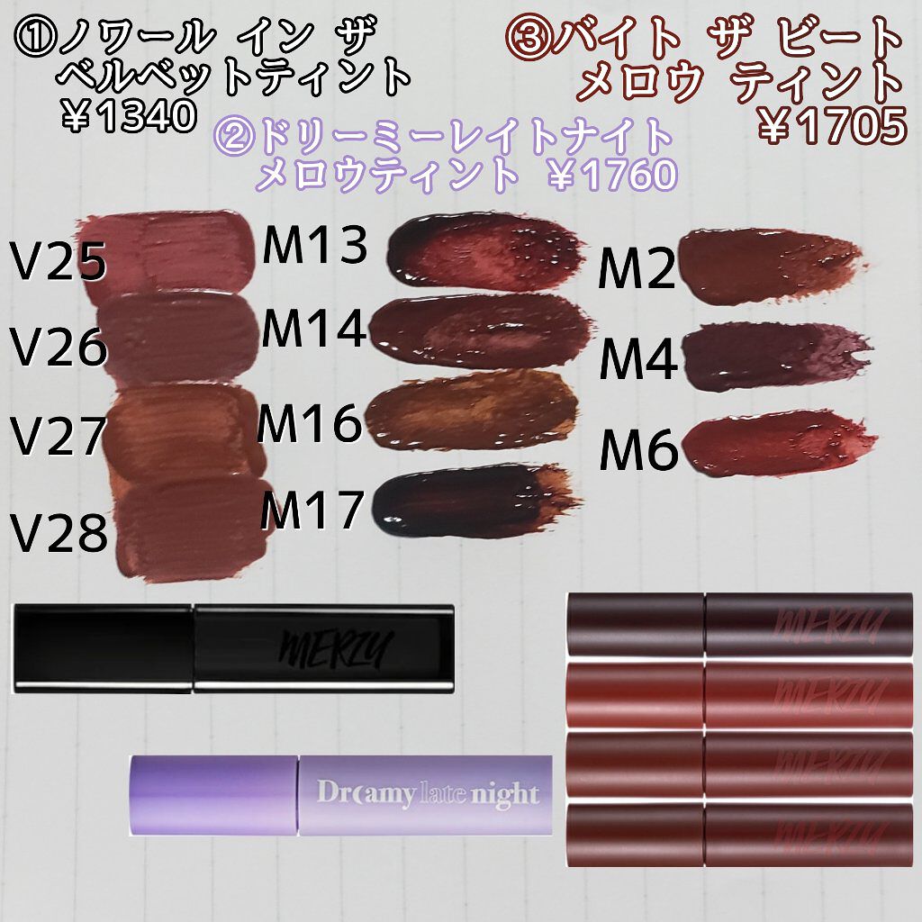 バイト ザ ビート メロウ ティント/MERZY/リップティントを使ったクチコミ(7枚目)