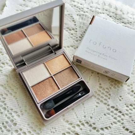 デザイニングアイカラー/rafuna/アイシャドウパレットを使ったクチコミ(2枚目)