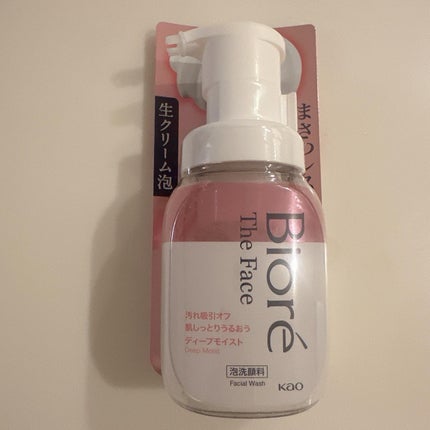 ビオレ ザフェイス 泡洗顔料 ディープモイスト/ビオレ/泡洗顔を使ったクチコミ(2枚目)