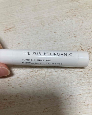 オーガニック認証 精油カラーリップスティック グレースフル ピンク/THE PUBLIC ORGANIC/口紅を使ったクチコミ（1枚目）