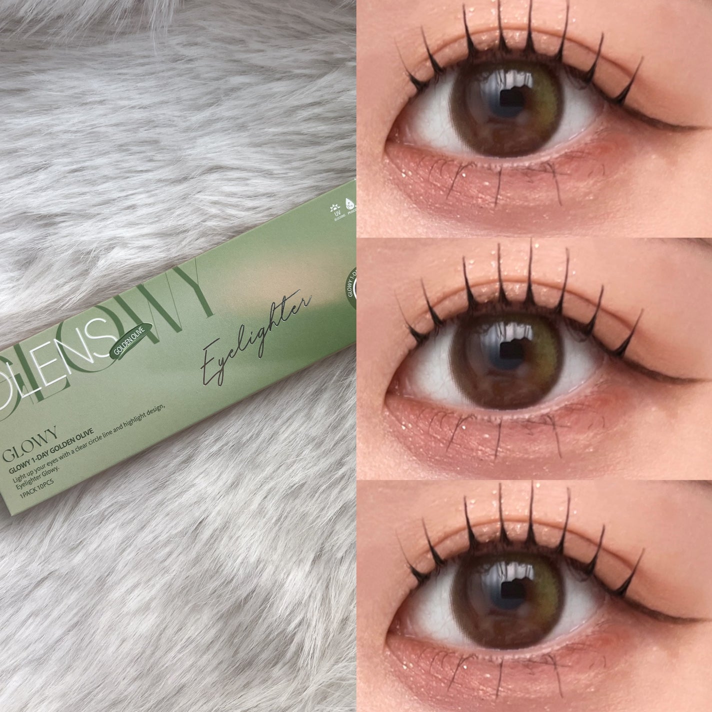 SCANDI(スカンディ)/OLENS/カラーコンタクトレンズを使ったクチコミ(7枚目)