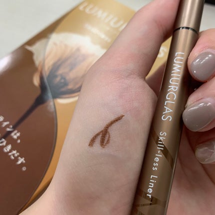 スキルレスライナー/LUMIURGLAS/リキッドアイライナーを使ったクチコミ(3枚目)