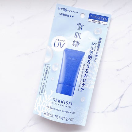 クリアウェルネス UVエッセンスジェル/雪肌精/日焼け止めジェルを使ったクチコミ(2枚目)