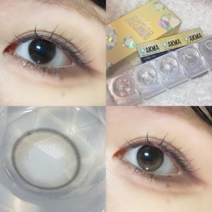 LENSME AKMAシリーズ ワンデー/LENSME/ワンデー(1DAY)カラコンを使ったクチコミ(2枚目)