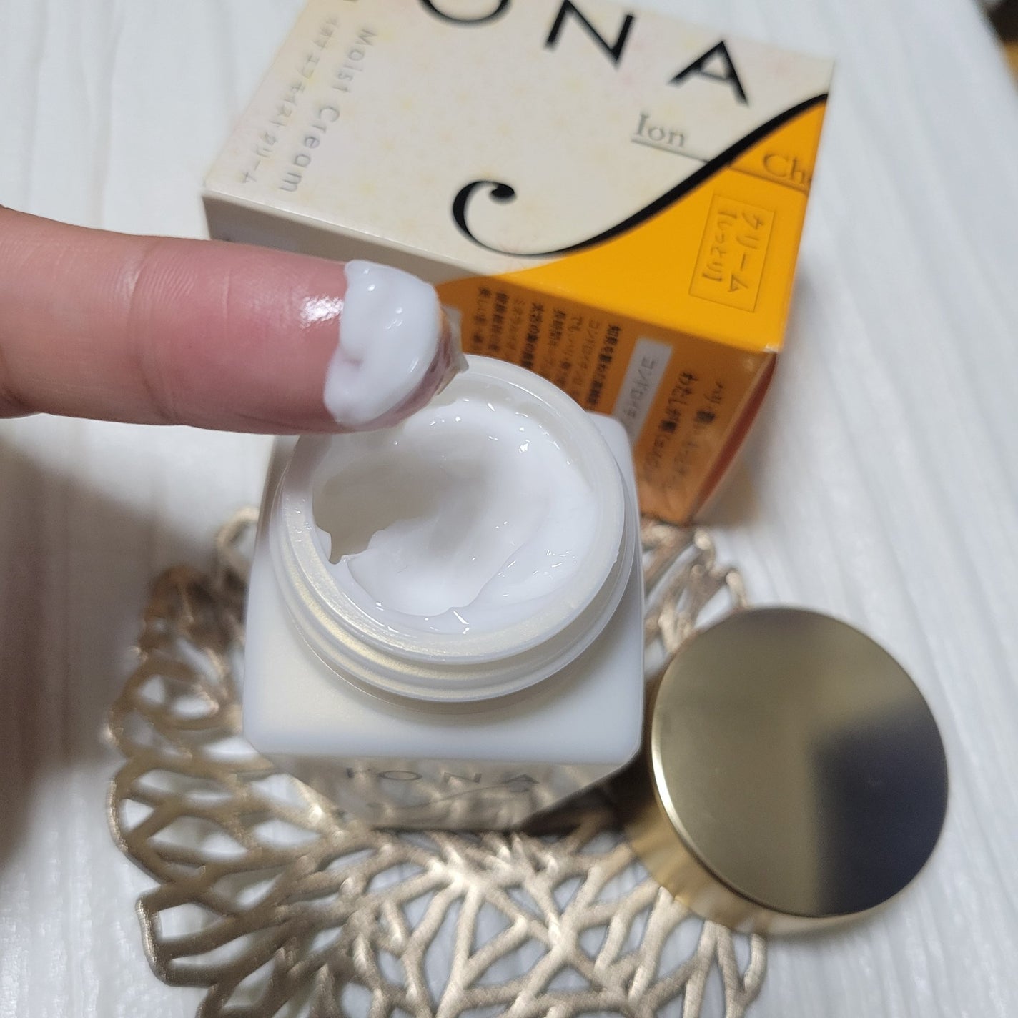 モイスト クリーム/イオナ エフ/フェイスクリームを使ったクチコミ(4枚目)