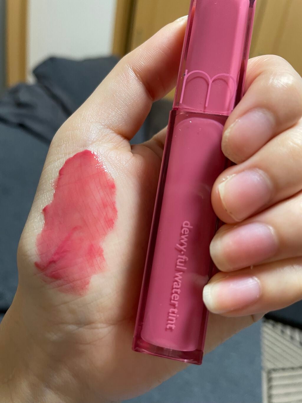 デュイフルウォーターティント/rom&nd/リップティントを使ったクチコミ(2枚目)