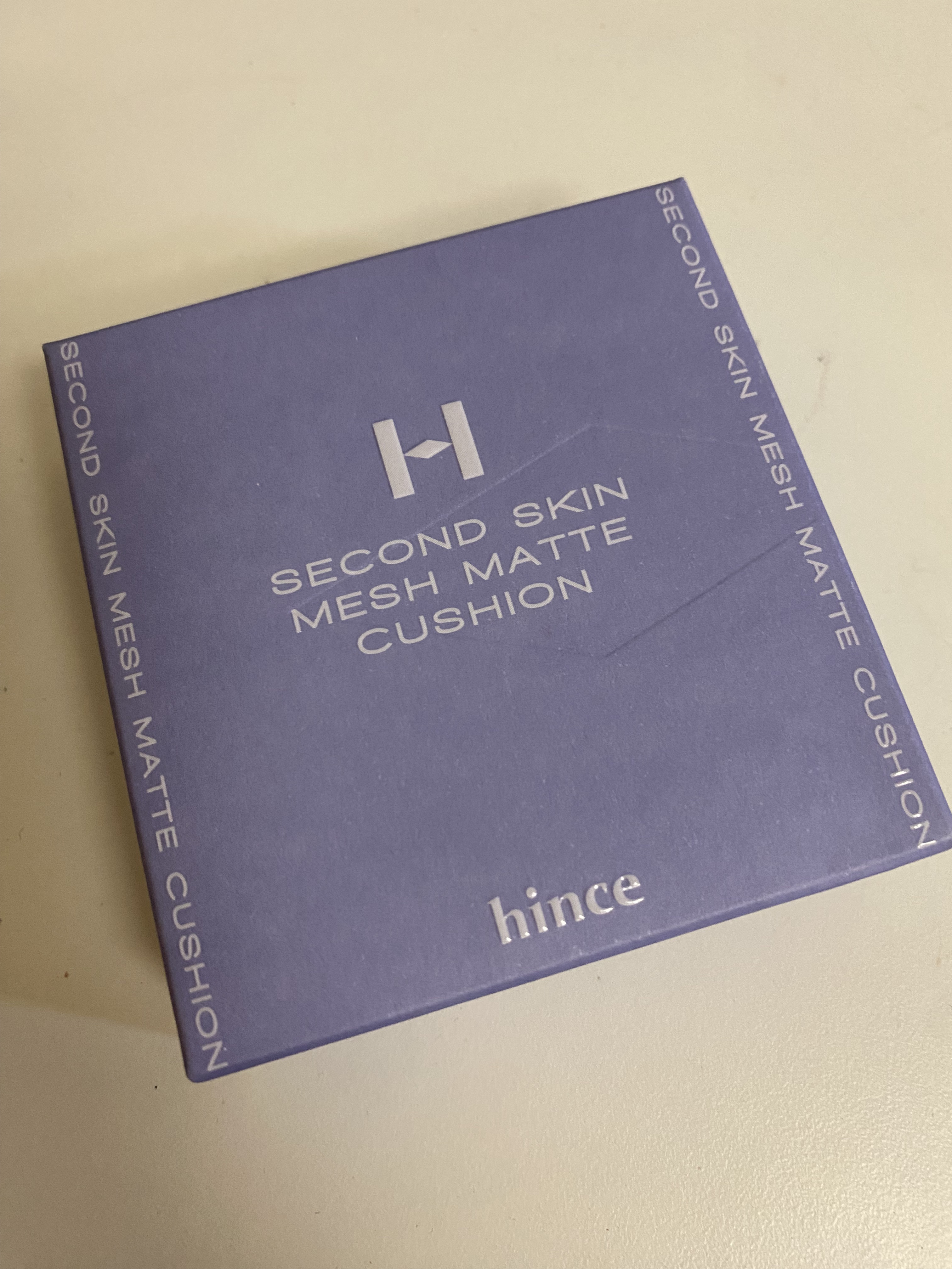 セカンドスキンメッシュマットクッション/hince/クッションファンデーションを使ったクチコミ（2枚目）