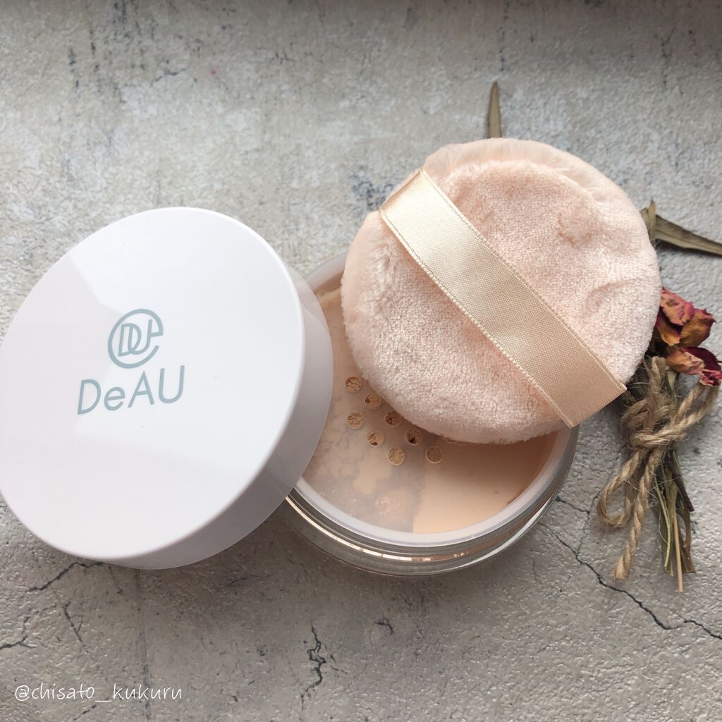 ミネラルルースパウダー/DeAU(デアウ)/ルースパウダーを使ったクチコミ（3枚目）