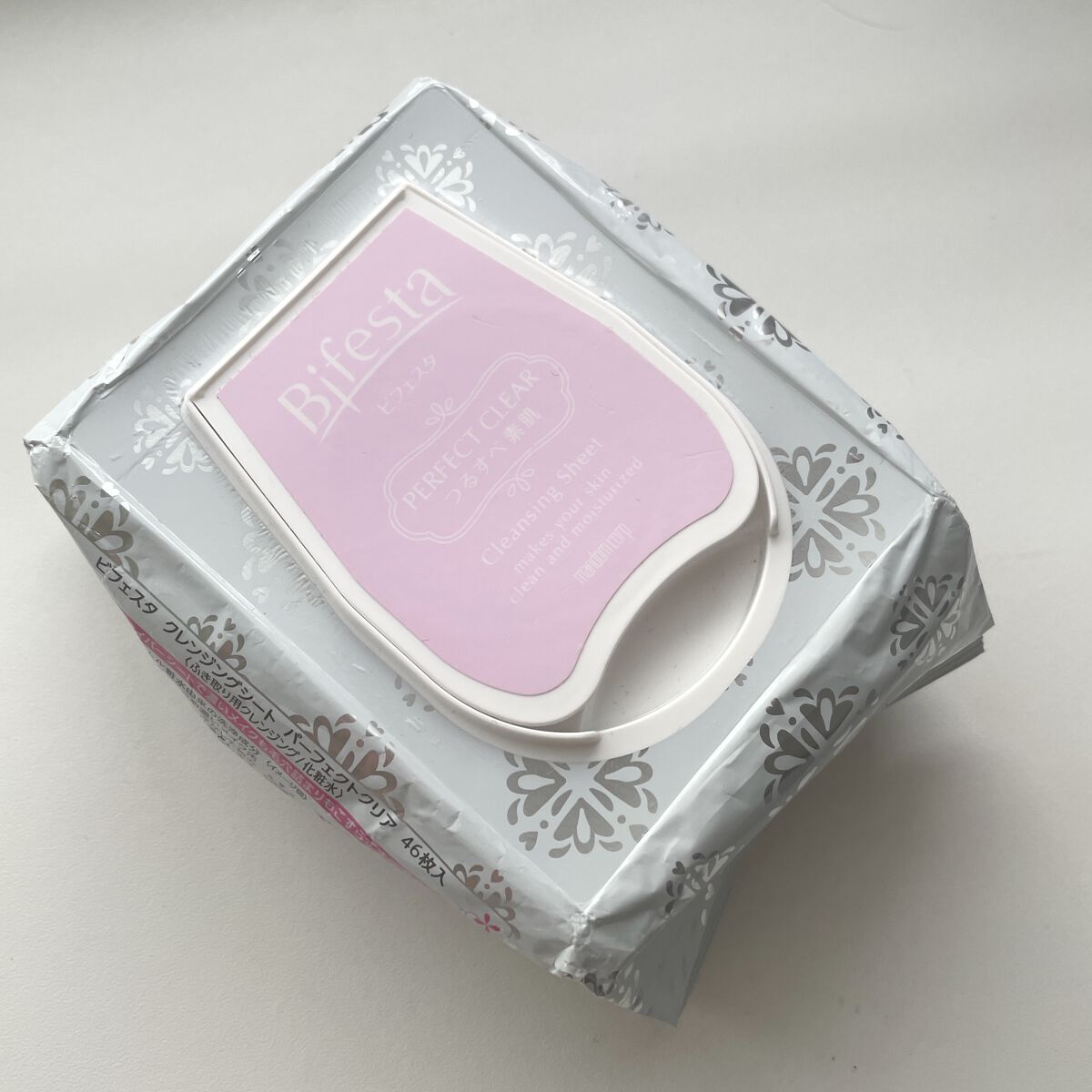 ミセラークレンジングシート パーフェクトクリア/ビフェスタ/クレンジングシートを使ったクチコミ（1枚目）