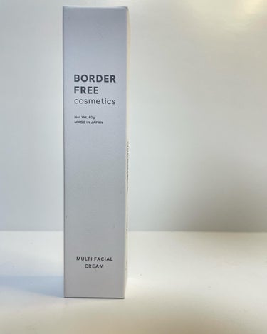 マルチフェイシャルクリーム/BORDER FREE cosmetics/フェイスクリームを使ったクチコミ（1枚目）