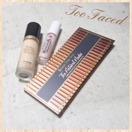 ボーン ディス ウェイ ザ ナチュラル ヌード アイシャドウ パレット/Too Faced/アイシャドウパレットを使ったクチコミ(1枚目)
