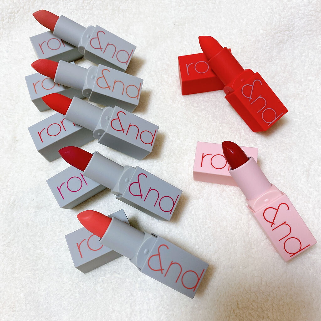 ゼログラムマットリップスティック/rom&nd/口紅を使ったクチコミ（1枚目）