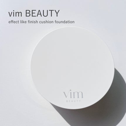 エフェクト ライク フィニッシュ クッション ファンデーション/vim BEAUTY/クッションファンデーションを使ったクチコミ(1枚目)