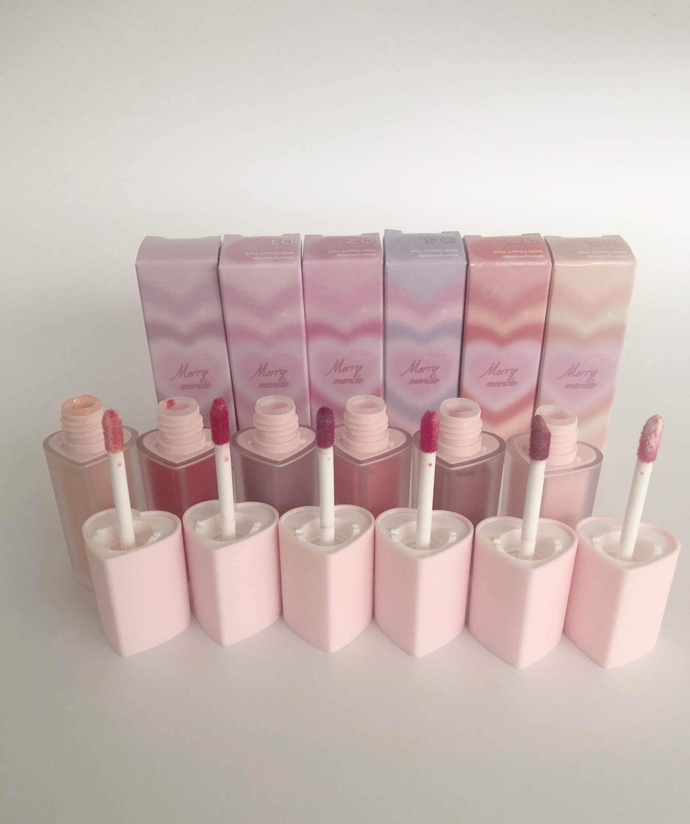 ミルクハートティントリップアンドチーク/Merrymonde/リップティントを使ったクチコミ(4枚目)