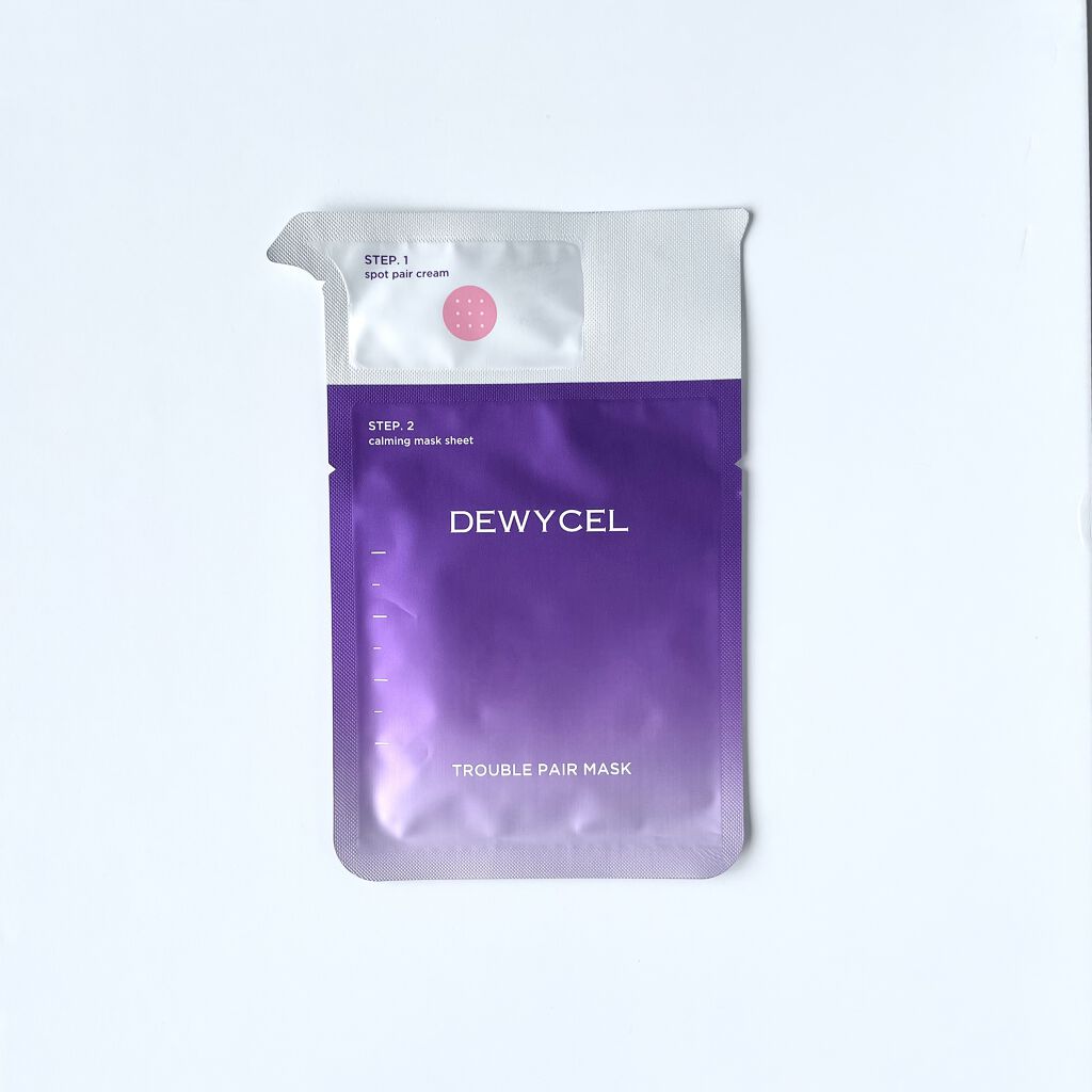 トラブルペアーマスク/DEWYCEL/シートマスク・パックを使ったクチコミ（1枚目）