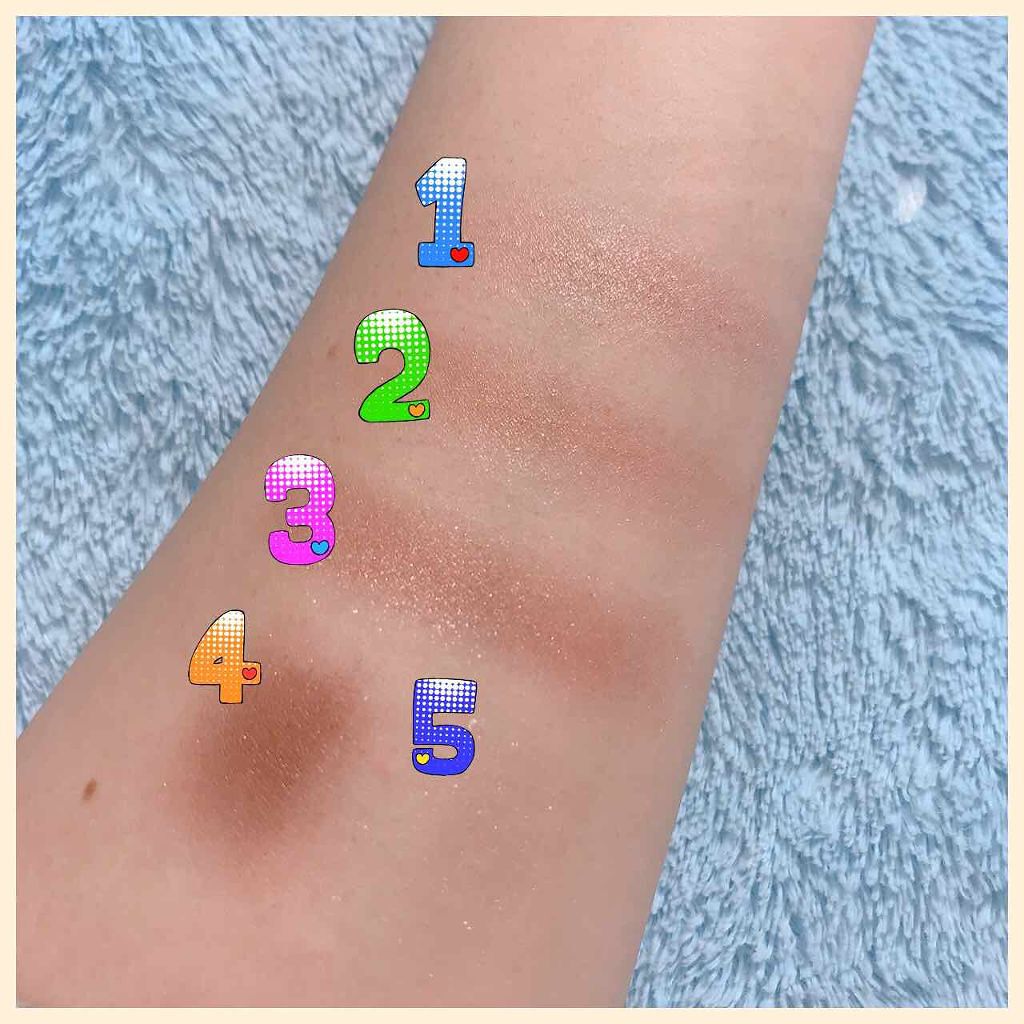 ショコラスウィート アイズ/リンメル ロンドン/アイシャドウパレットを使ったクチコミ（3枚目）