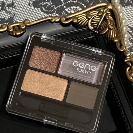 リラクシーアイシャドウ/GENE TOKYO/アイシャドウパレットを使ったクチコミ(5枚目)