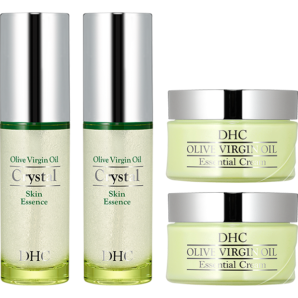 DHC クリスタルスキンエッセンス2本＆エッセンシャルクリーム2個福袋