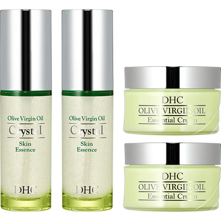 DHC クリスタルスキンエッセンス2本&エッセンシャルクリーム2個福袋