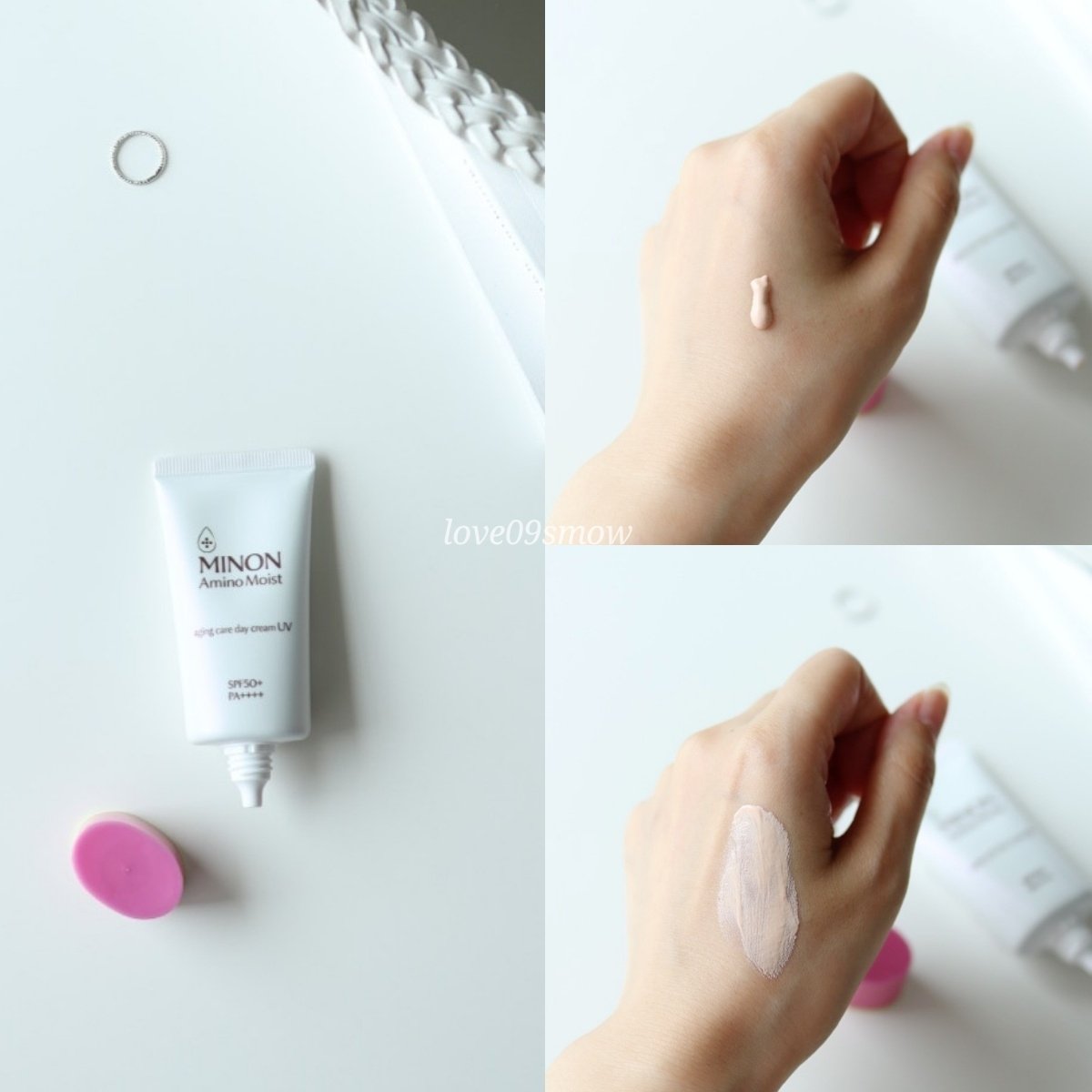 ミノン アミノモイスト エイジングケア デイクリームUV/ミノン/日焼け止めクリームを使ったクチコミ（3枚目）