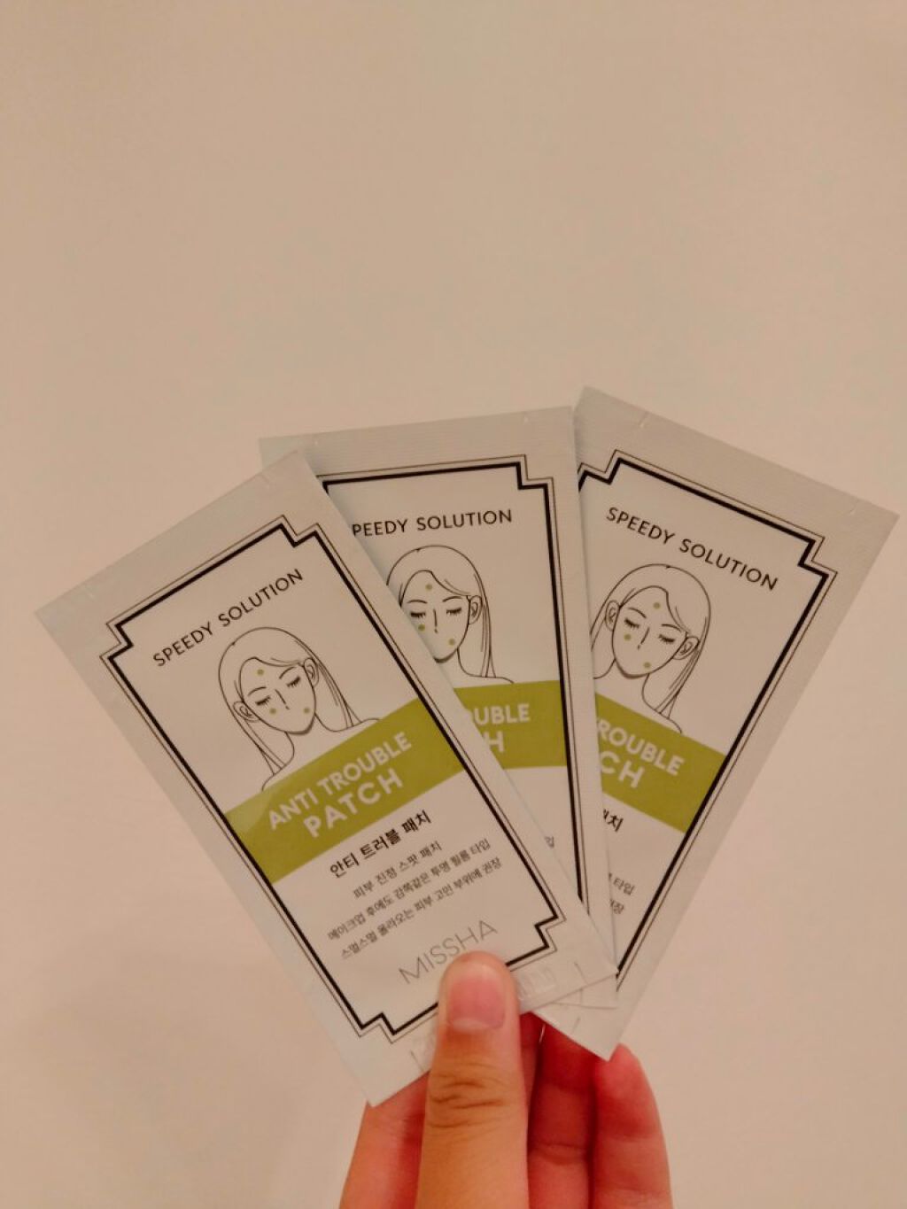 アンチトラブルパッチ/MISSHA/にきびパッチを使ったクチコミ（1枚目）
